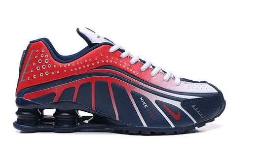 Les baskets Nike Shox R4 combinent style audacieux et innovation technologique exceptionnel et indispensable. Pas Cher. Le moins cher.