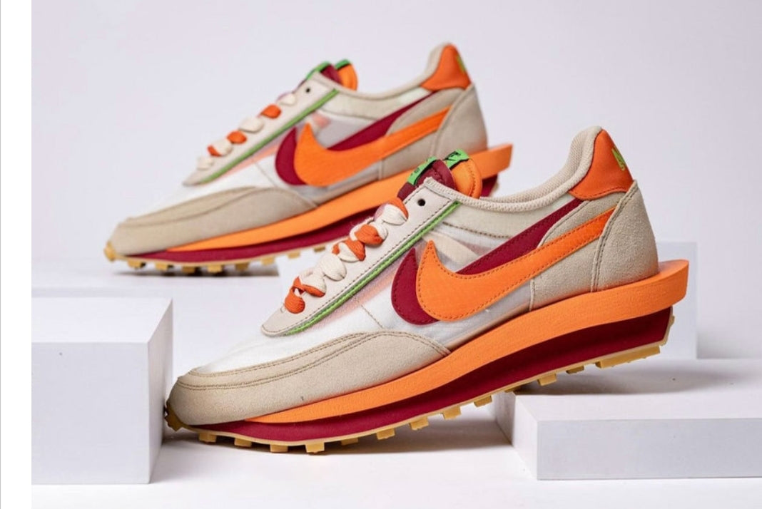 Les Baskets Nike LDWaffle x Sacai combinent style audacieux et innovation. Leur design surdimensionnées . Pas cher. Le moins cher.