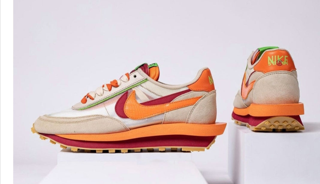 Les Baskets Nike LDWaffle x Sacai combinent style audacieux et innovation. Leur design surdimensionnées . Pas cher. Le moins cher.