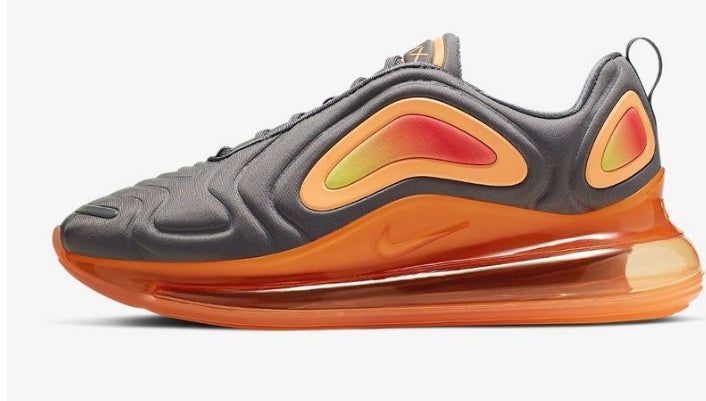Nike Air Max 720
 Black Fuel Orange (GS)