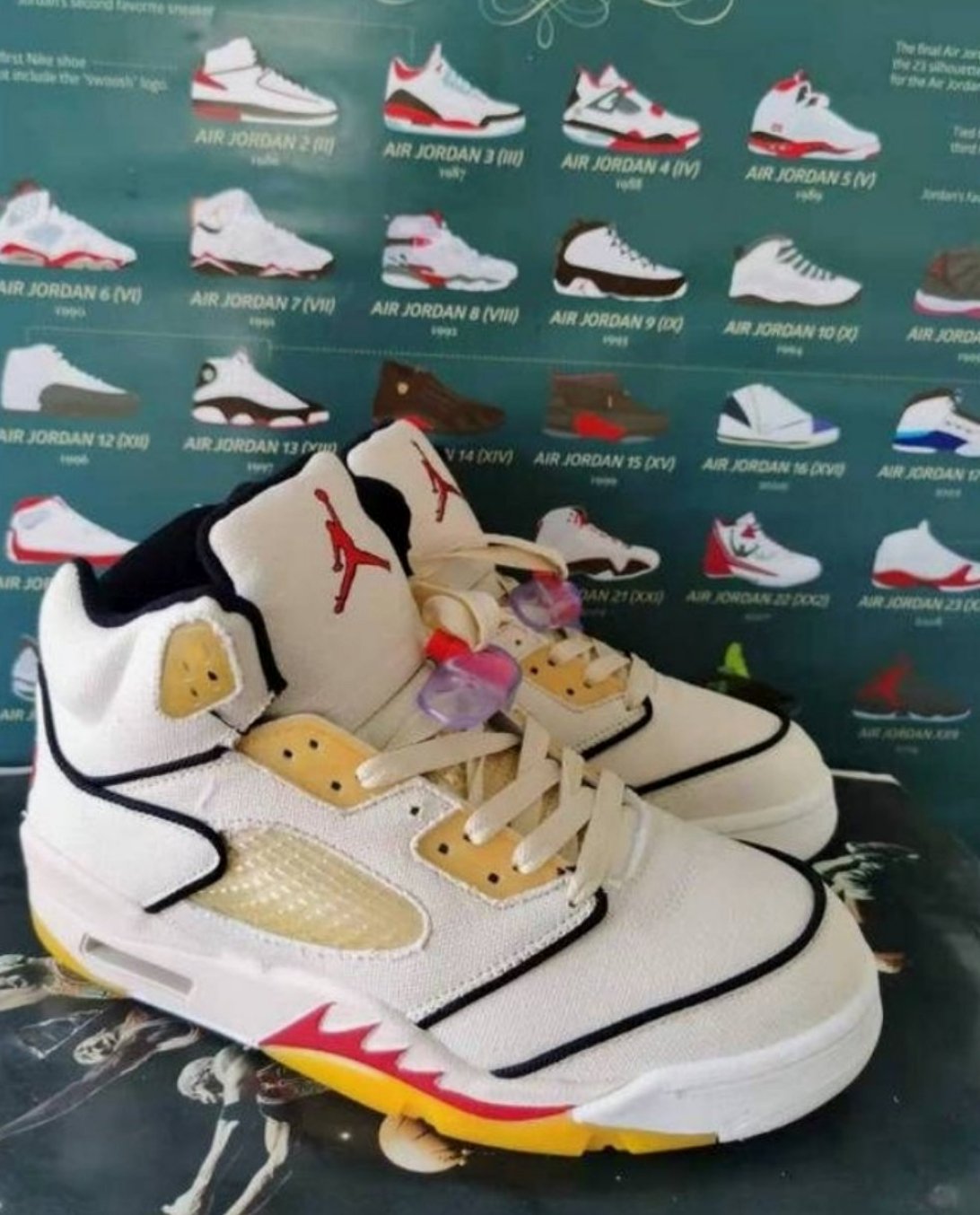 Les baskets Air Jordan 5 offrent un style audacieux et une performance exceptionnelle. leur design unique emblématique. Pas cher. Le moins cher. 