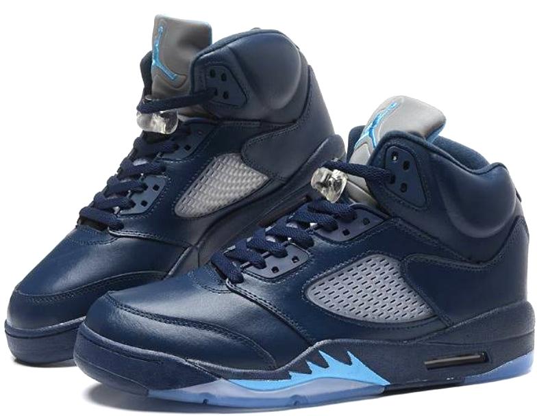 Air Jordan 5 Midnight Navy “Pre-Grape” sneakers