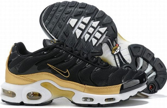 sneakers Nike tn Air Max Plus Black Metallic Gold (GS)