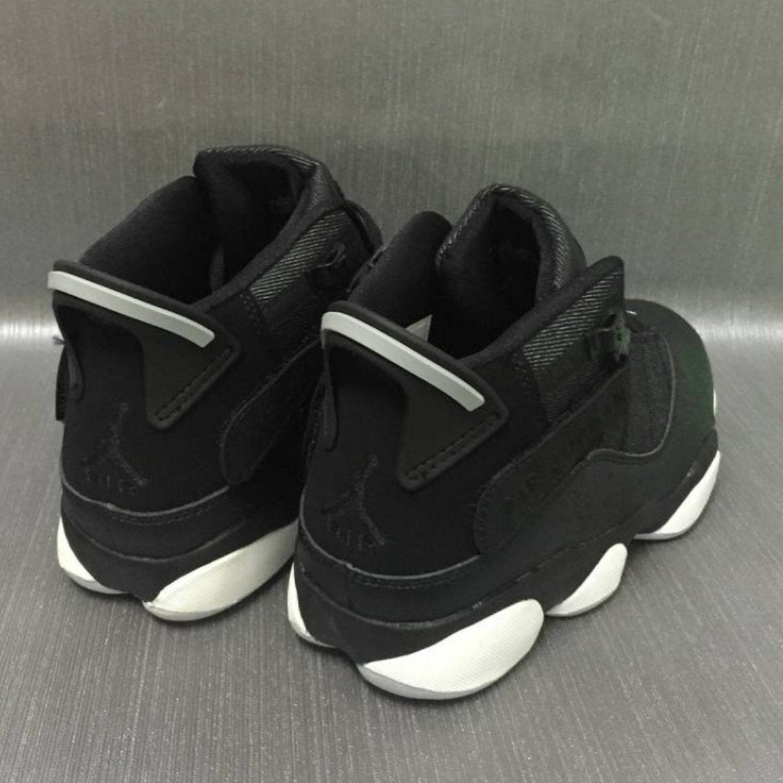 Baskets Air Jordan 6 RingsBlack Matte Silver