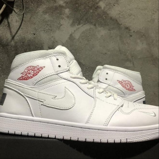 Air Jordan 1 Mid SE Nike Swoosh On Tour Sneakers