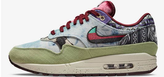 Les baskets Nike Air Max 1 sont iconiques pour leur style emblématique.retro incontournable pas cher. Le moins cher.exceptionnel 