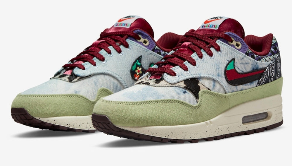 Les baskets Nike Air Max 1 sont iconiques pour leur style emblématique.retro incontournable pas cher. Le moins cher.exceptionnel 