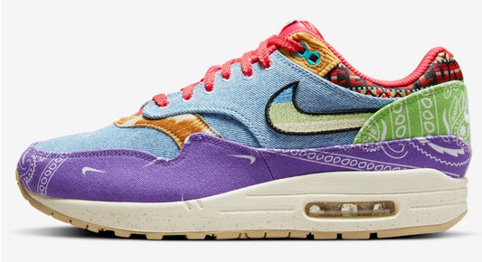 Les baskets Nike Air Max 1 sont iconiques pour leur style emblématique.retro incontournable pas cher. Le moins cher.exceptionnel 