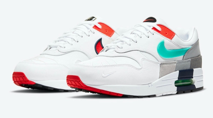 Les baskets Nike Air Max 1 sont iconiques pour leur style emblématique.retro incontournable pas cher. Le moins cher.exceptionnel 