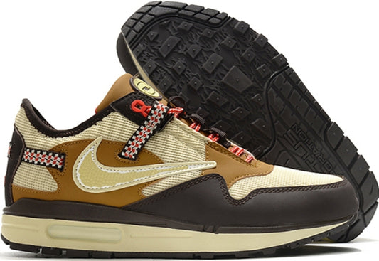 Les baskets Nike Air Max 1 sont iconiques pour leur style emblématique.retro incontournable pas cher. Le moins cher.exceptionnel 