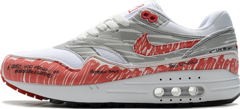 Les baskets Nike Air Max 1 sont iconiques pour leur style emblématique.retro incontournable pas cher. Le moins cher.exceptionnel 