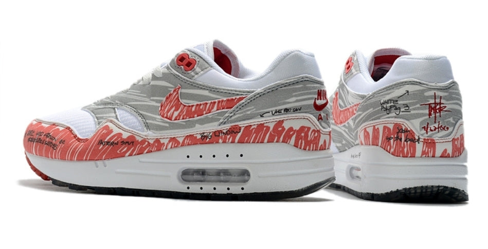 Les baskets Nike Air Max 1 sont iconiques pour leur style emblématique.retro incontournable pas cher. Le moins cher.exceptionnel 