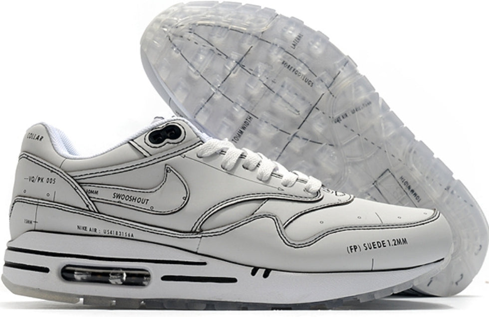 Les baskets Nike Air Max 1 sont iconiques pour leur style emblématique.retro incontournable pas cher. Le moins cher.exceptionnel 
