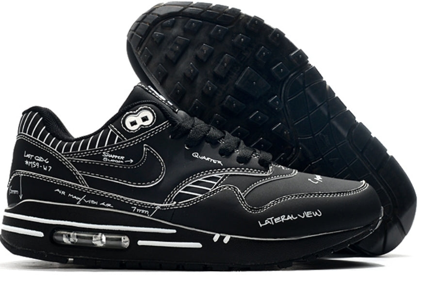 Les baskets Nike Air Max 1 sont iconiques pour leur style emblématique.retro incontournable pas cher. Le moins cher.exceptionnel 