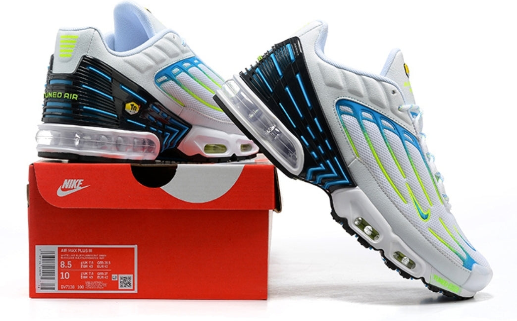baskets Nike Air Max Plus 3White Marina Volt Black