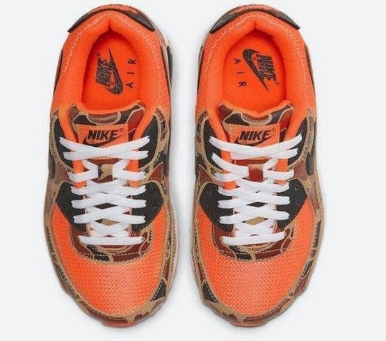 New Nike Air Max 90 'Orange Duck Camo' |Women's