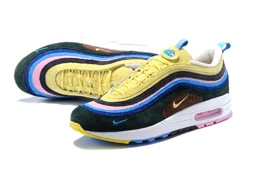 Les baskets Nike Air Max 97 Femme  sont des pièces maîtresses de la mode. Avec un look décontractée style iconique tendance olution emblématique de la ligne Nike, les Nike Air Max 97 sont un témoignage de l'engagement de Nike à combiner style et innovation.