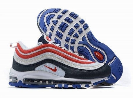 Les baskets Nike Air Max 97 Femme  sont des pièces maîtresses de la mode. Avec un look décontractée style iconique tendance olution emblématique de la ligne Nike, les Nike Air Max 97 sont un témoignage de l'engagement de Nike à combiner style et innovation.