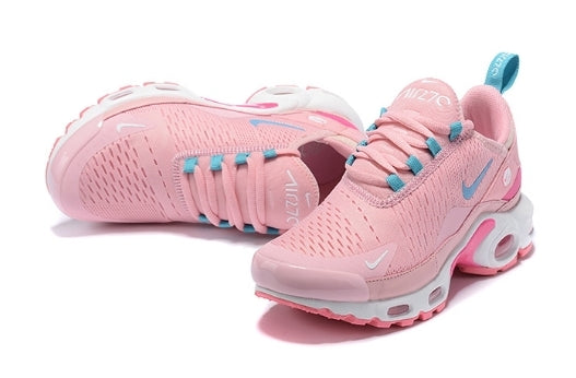 Les baskets Nike Air Max 270 Plus Femme combinent deux des modèles les plus emblématiques de la marque : les Air Max 270 et les Air Max Plus.