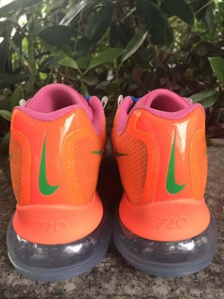 Les baskets Nike Air Max 720 95 Femme marient le design emblématique des Air Max 95 avec l'innovation moderne de l’unité Air Max 720.