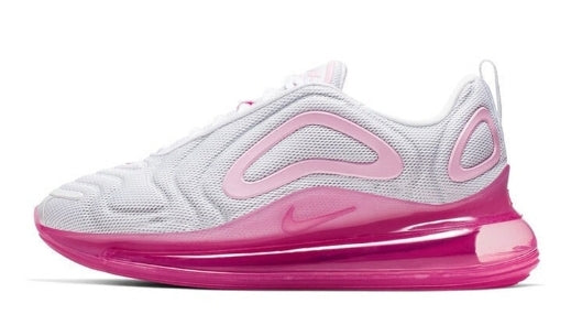 Nike Air Max 720
 White Pink Rise Laser Fuchsia Woman