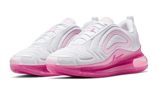 Nike Air Max 720
 White Pink Rise Laser Fuchsia Woman