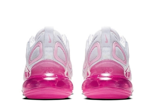 Nike Air Max 720
 White Pink Rise Laser Fuchsia Woman