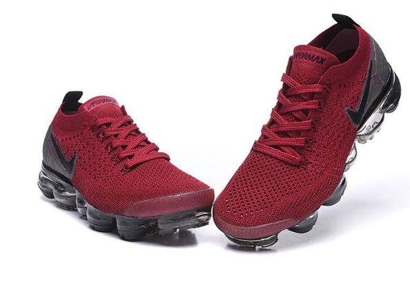 Nike Air VaporMax Flyknit 2.0 " Red - Gray "
 Women