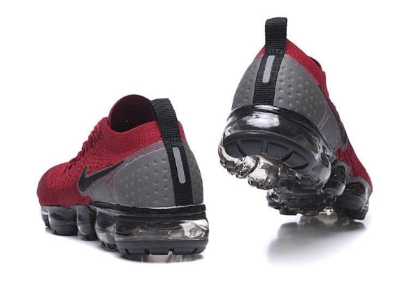 Nike Air VaporMax Flyknit 2.0 " Red - Gray "
 Women