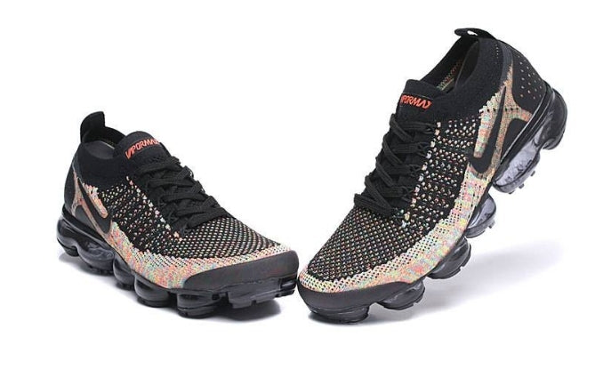 Nike Air VaporMax Flyknit 2.0 " Black/ Black-Racer Pink-Racer Blue "
 Women 