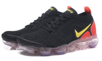 Nike Air VaporMax Flyknit 2.0 
" Black Laser Orange Total Crimson " Femme