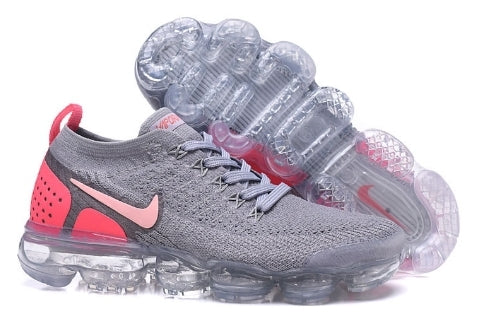 Nike Air VaporMax Flyknit 2.0 " Atmosphere Grey Crimson Pulse  "  Femme