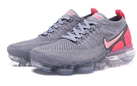Nike Air VaporMax Flyknit 2.0 " Atmosphere Grey Crimson Pulse  "  Femme