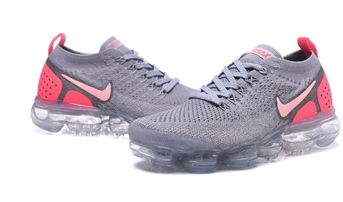Nike Air VaporMax Flyknit 2.0 " Atmosphere Grey Crimson Pulse  "  Femme