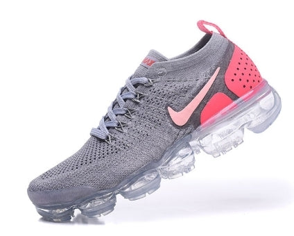 Nike Air VaporMax Flyknit 2.0 " Atmosphere Grey Crimson Pulse  "  Femme