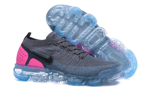 Nike Air VaporMax Flyknit 2.0 
"Gunsmoke Blue Orbit " Femme