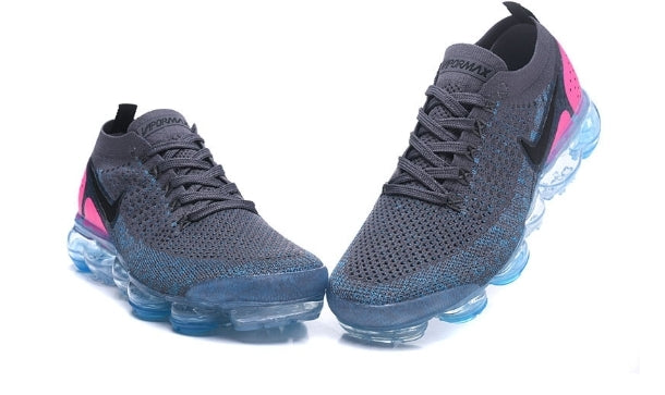 Nike Air VaporMax Flyknit 2.0 
"Gunsmoke Blue Orbit " Femme