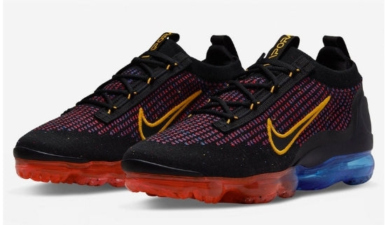 Nike Air VaporMax 2021 " FK
 Black Photo Blue Crimson Gold
 " Women