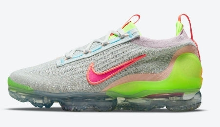 Nike Air VaporMax 2021 " Photon Dust/ Hyper Pink-Bright Mango-Volt "  Femme