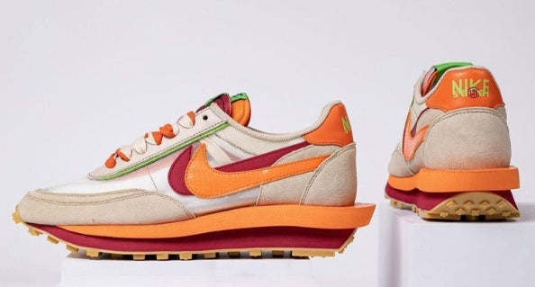 Baskets Nike LD Waffle X Sacai Femme sont un témoignage de l'engagement de Nike à combiner style et innovation.