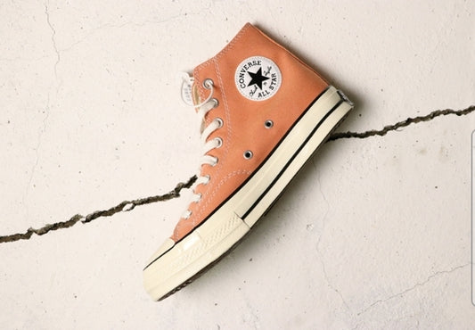 Baskets Converse  Femme  orange