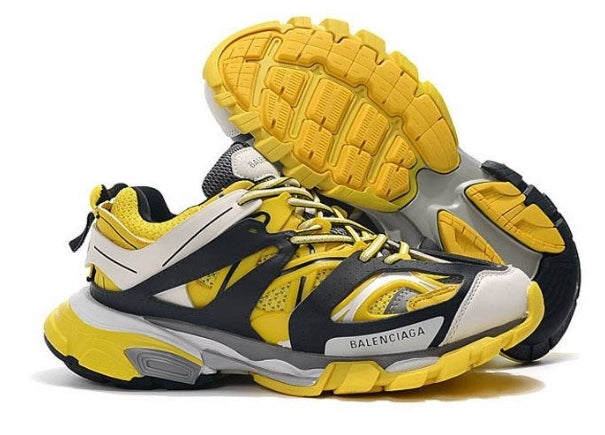 les sneakers Balenciaga Triple S "Beige Green Yellow" Femme sont un témoignage de l'engagement de Balenciaga à combiner style et innovation.