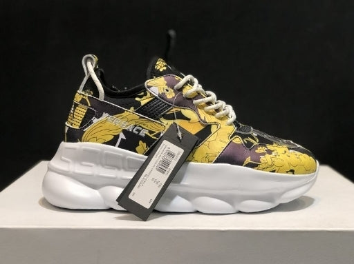 les sneakers Versace Femme sont un témoignage de l'engagement de Versace à combiner style et extravagance. Exceptionnel 