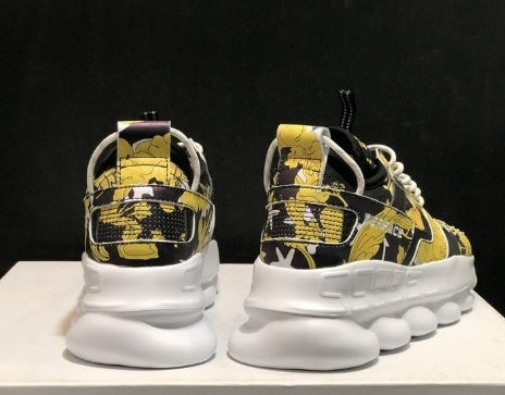 les sneakers Versace Femme sont un témoignage de l'engagement de Versace à combiner style et extravagance. Exceptionnel 
