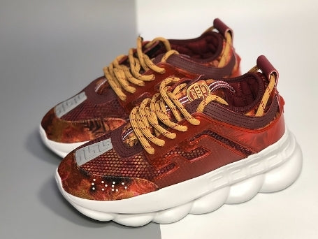  les sneakers Versace Femme sont un témoignage de l'engagement de Versace à combiner style et extravagance. Exceptionnel 
