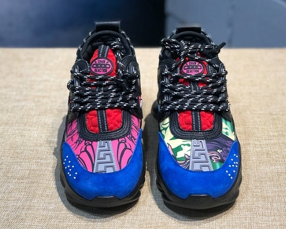  les sneakers Versace Femme sont un témoignage de l'engagement de Versace à combiner style et extravagance. Exceptionnel 