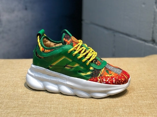  les sneakers Versace Femme sont un témoignage de l'engagement de Versace à combiner style et extravagance. Exceptionnel 