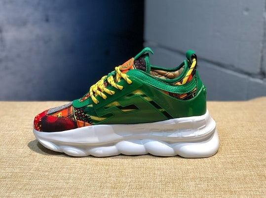  les sneakers Versace Femme sont un témoignage de l'engagement de Versace à combiner style et extravagance. Exceptionnel 
