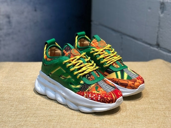  les sneakers Versace Femme sont un témoignage de l'engagement de Versace à combiner style et extravagance. Exceptionnel 