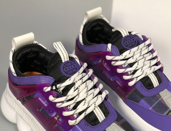  les sneakers Versace Femme sont un témoignage de l'engagement de Versace à combiner style et extravagance. Exceptionnel 